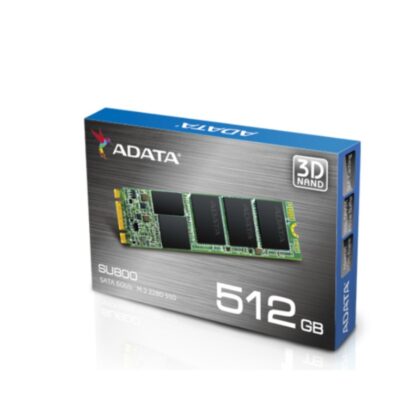 ADATA SU800 512GB M.2 2280 SATA 3D NAND Internal SSD ASU800NS38 512GT C