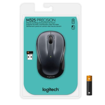 Logitech M325 Wireless Mouse Dark Grey 910 002142