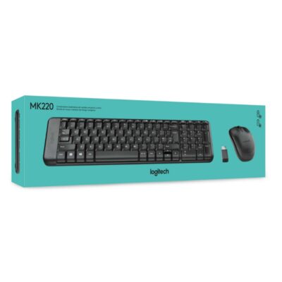 Logitech Wireless Combo MK220 Keyboard and Mouse Set