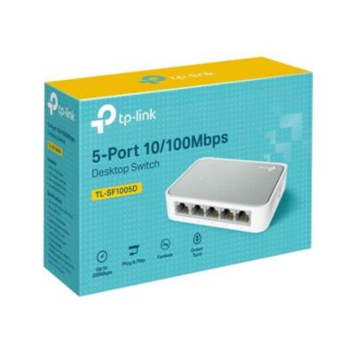 TP Link TL SF1005D 5 Port 10100Mbps Desktop Switch