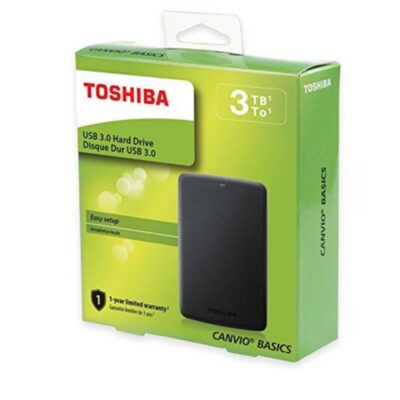 Toshiba HDTB330EK3CB 3TB Canvio Basics Copy
