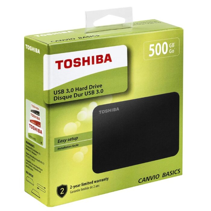 Toshiba HDTB405EK3AA 500GB Canvio Basics
