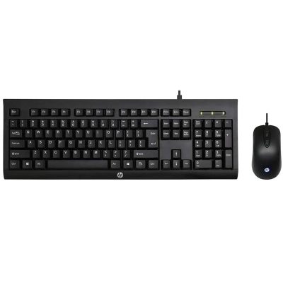 HP KM100 USB Gaming Keyboard Mouse Combo