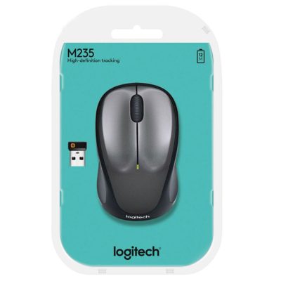 Logitech M235 Wireless Mouse 2.4 GHz with USB Unifying Receiver