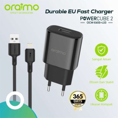 Oraimo Powercube 2 iPHONE CHARGER