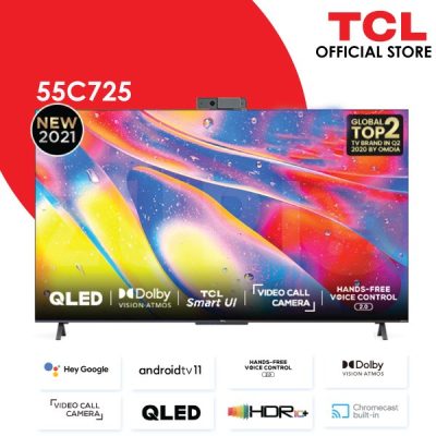 tcl c725 55 inch qled 4k android tv