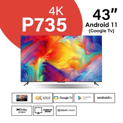 tcl p735 43 inch 4k hdr google tv
